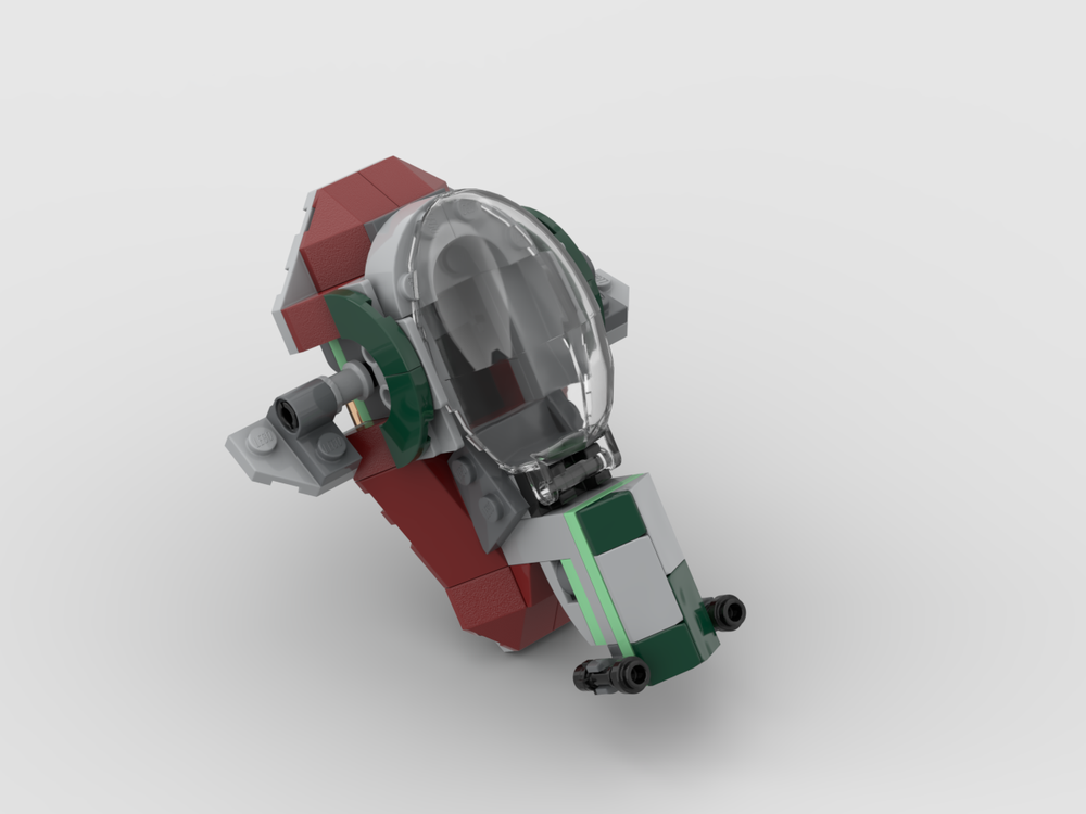 Lego Boba Fett's Starship Microfighter 75344 Modification