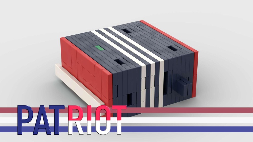 Lego Patriot Puzzle Box