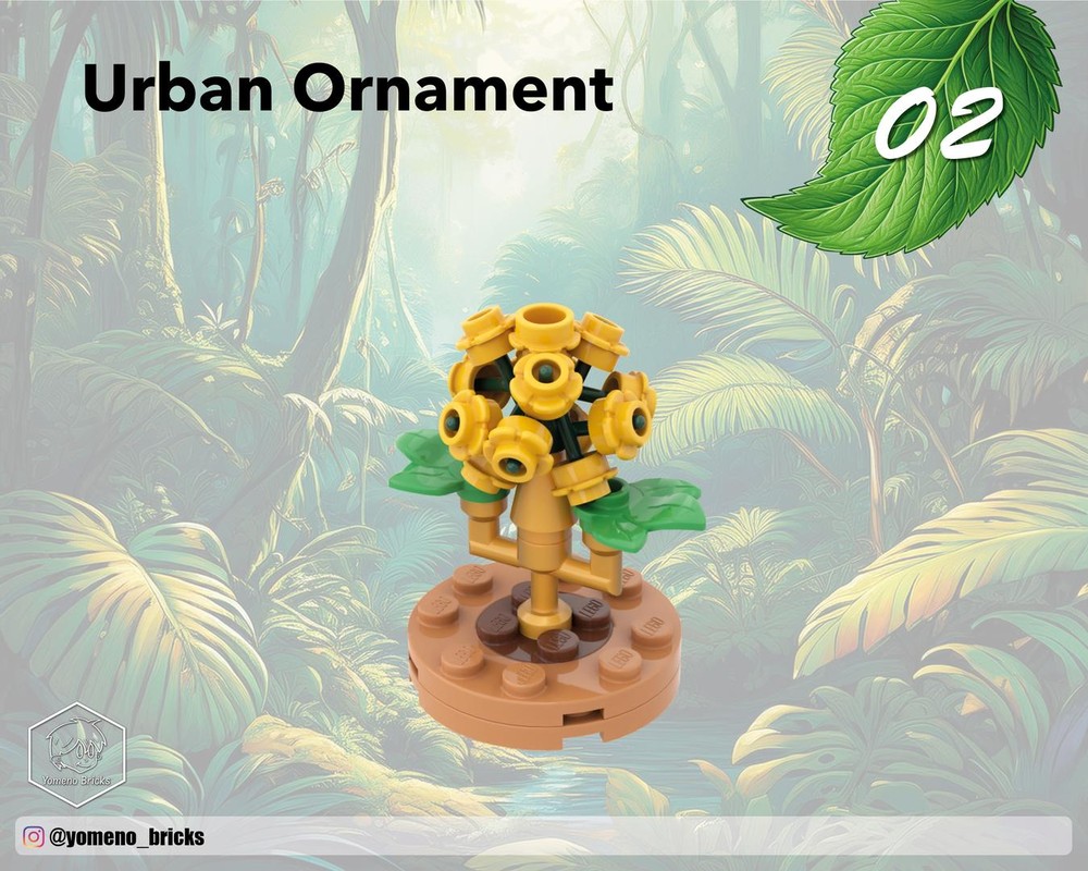 Lego Urban Ornament