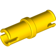Lego Technic Pin without Friction Ridges Lengthwise / Yellow