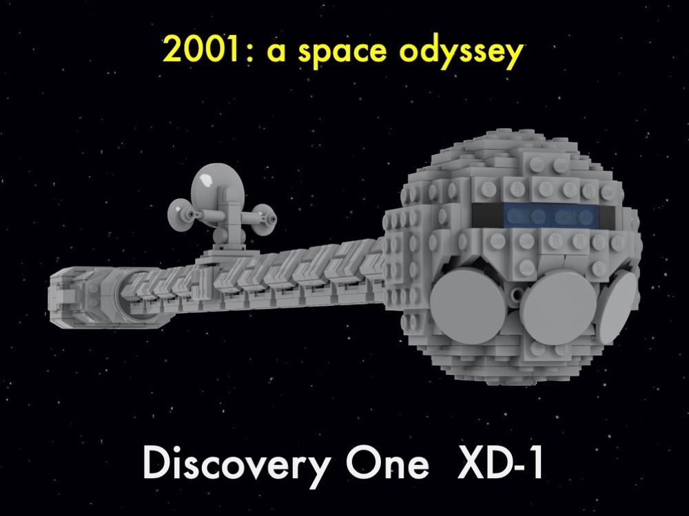Lego Discovery One from 2001: A Space Odyssey
