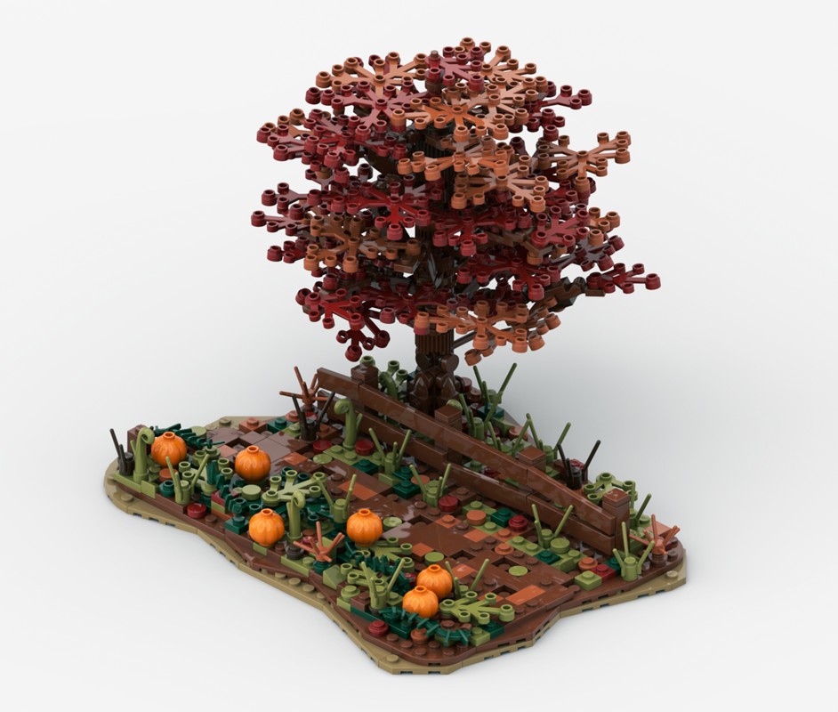 Lego An Autumn Scene