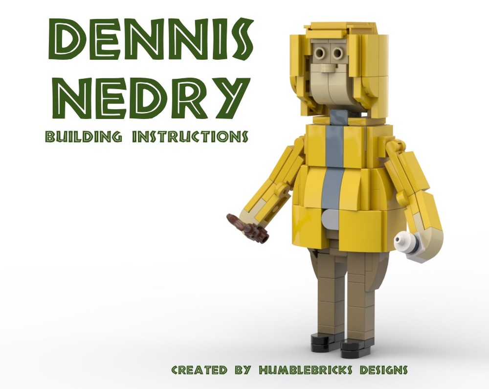 Lego Dennis Nedry