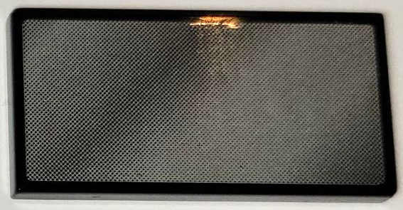 Lego Tile 2 x 4 with Vehicle Mirror Pattern (Sticker) - Set 42114 / Black