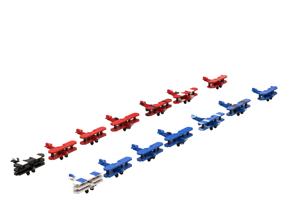 Lego All ZW Aircraft