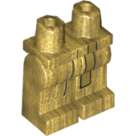 Lego Hips and Pearl Gold Legs with Robe Print (Snoke) / Pearl Gold