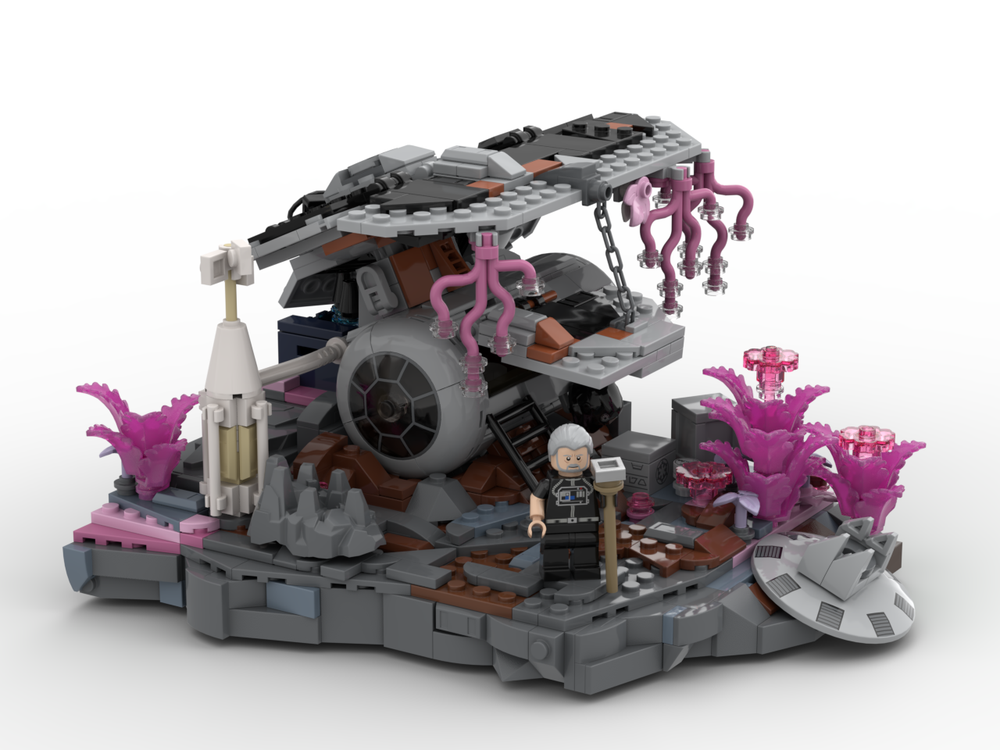 Lego Stranded TIE Pilot