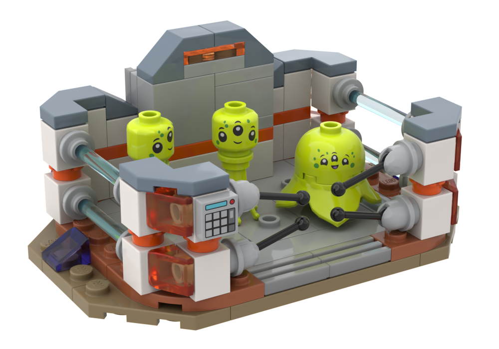 Lego Alien Containment