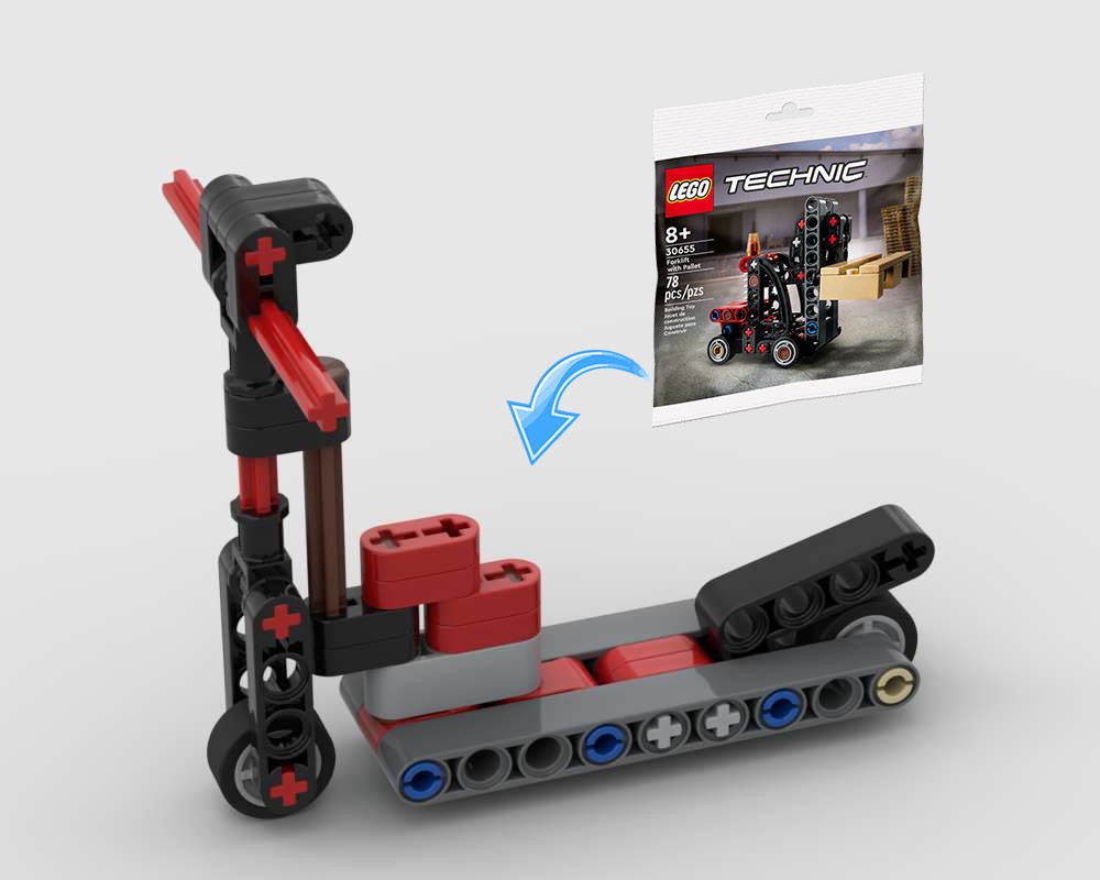 Lego Scooter 30655 Alternative