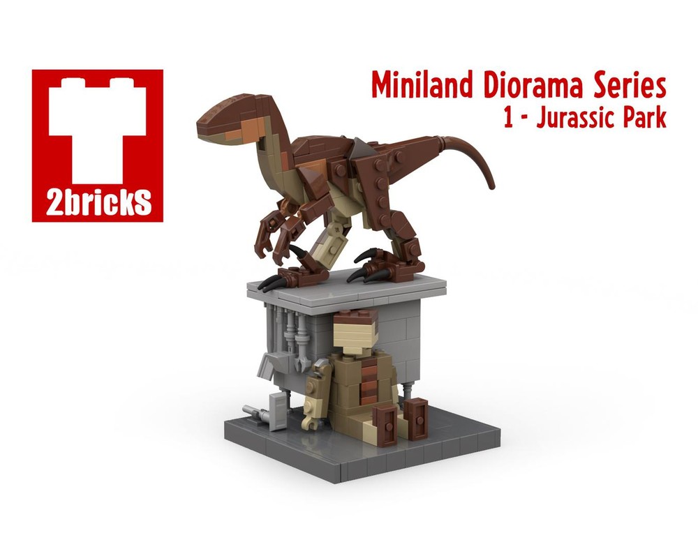 Lego Miniland Dioramas - 1 Jurassic Park