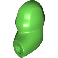 Lego Bigfig Arm, Left [Plain] / Bright Green