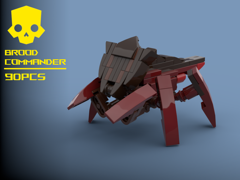 Lego Helldivers 2 Brood Commander (Minifig Scale)