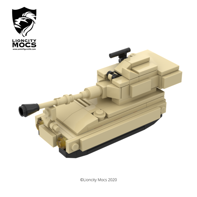 Lego M109 Paladin Mini Tank MOC