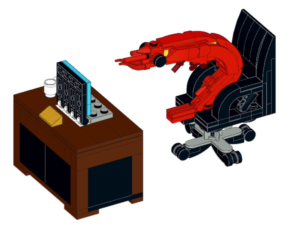 Lego Posture Check Shrimp