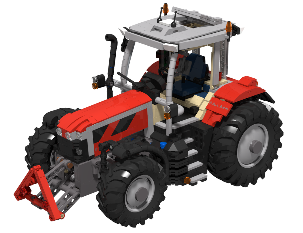 Lego Tractor Massey Ferguson 7S (power functions)