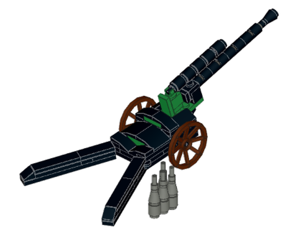 Lego 18 Pounder Field Artillery