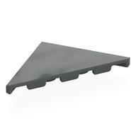 Lego Tile 45° Cut 4 x 4 (Triangle) / Dark Bluish Gray