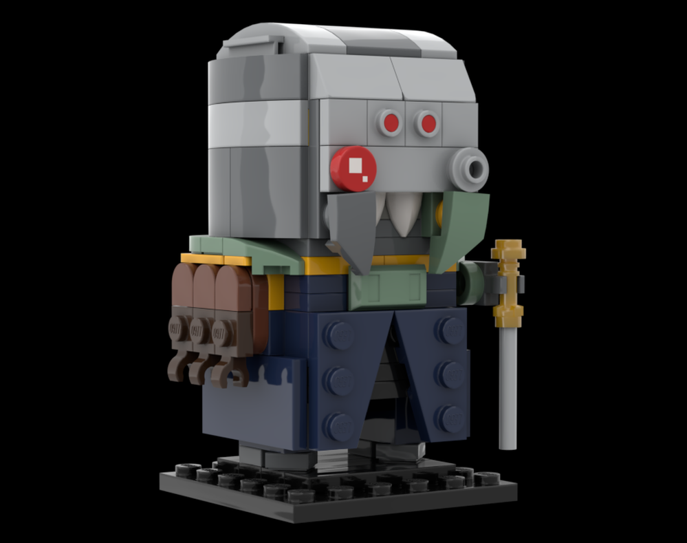Lego Admiral Trench Cyborg