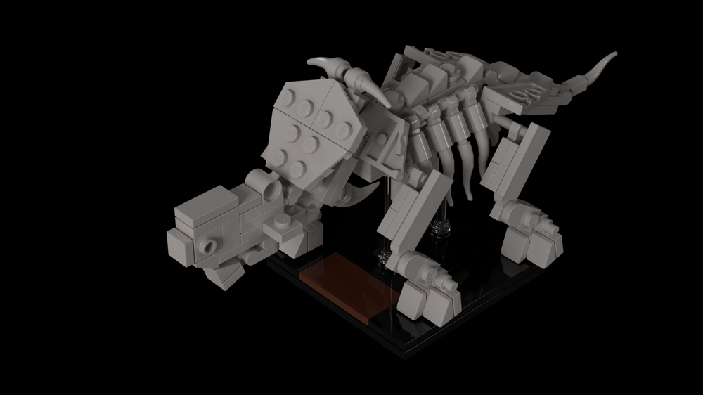 Lego Parchyrhinosaurus Fossil