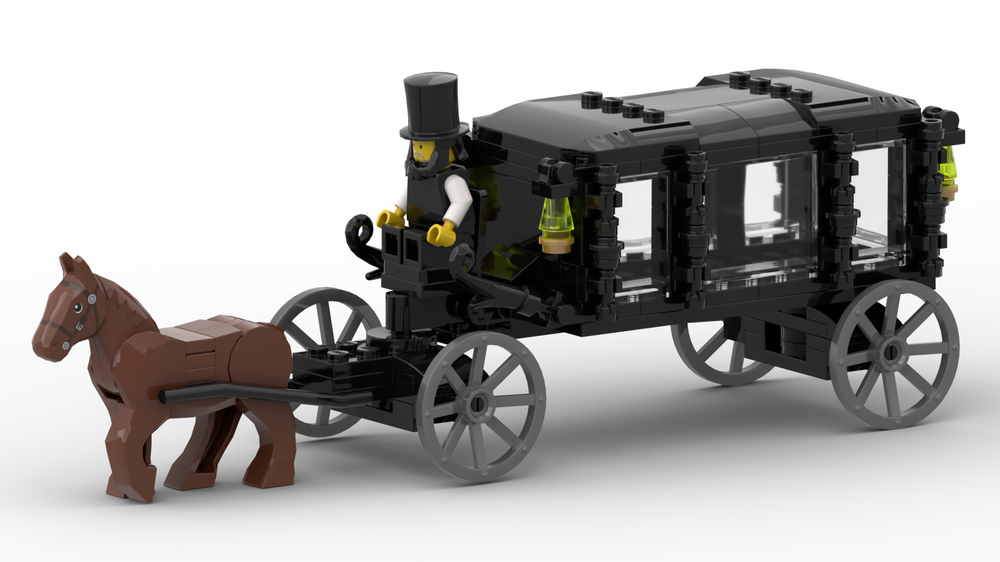 Lego Horse Drawn Hearse