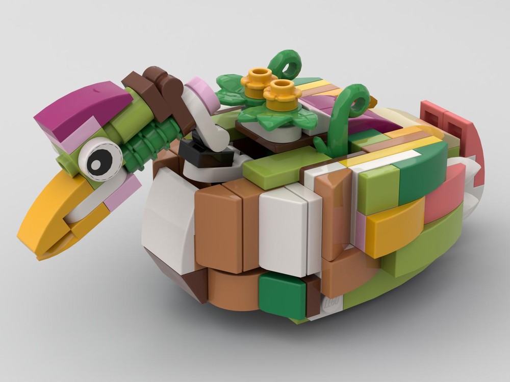 Lego Botanical Duck