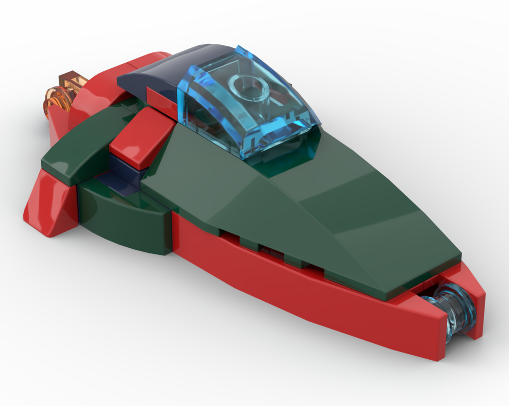 Lego Microscale Spaceship