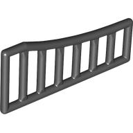 Lego Bar 1 x 8 x 3 - 1 x 8 x 4 Curved / Black