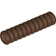 Lego Hose, Ribbed 7mm D. 4L / 3.2cm / Brown