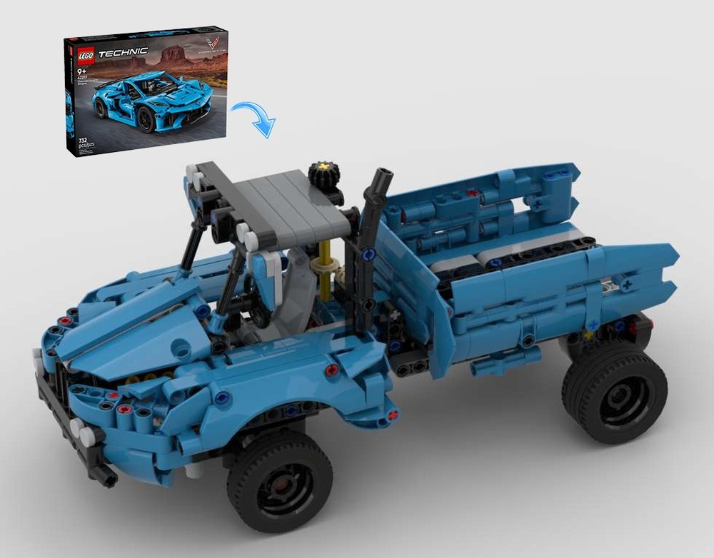 Lego Dump Truck 42217 Alternate Build