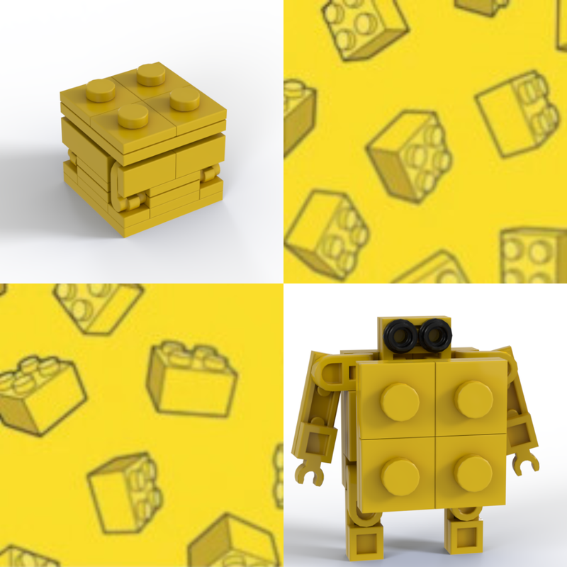 LEGO Transforming 2x2 Brick