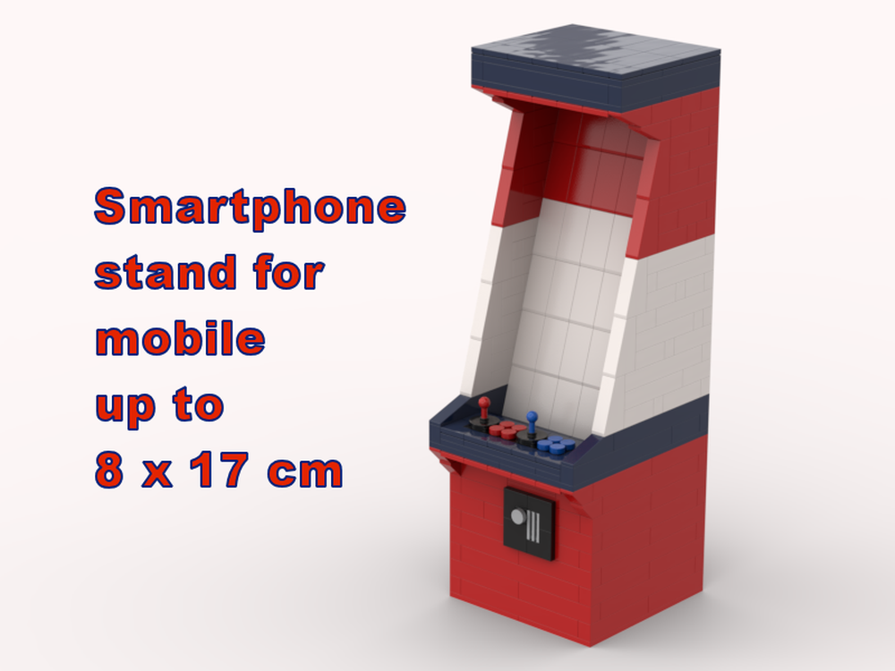 Lego Arcade Smartphone Stand / Cellphone Mobile Handy Stand / Ständer Halter Bayern München