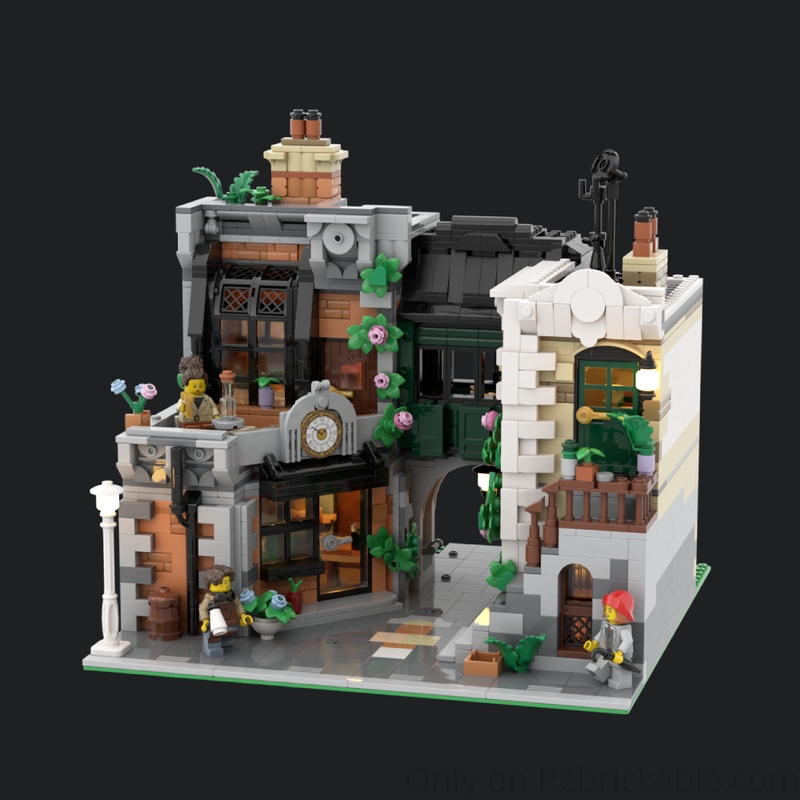 Lego Community Square [Alt Build of 10350]