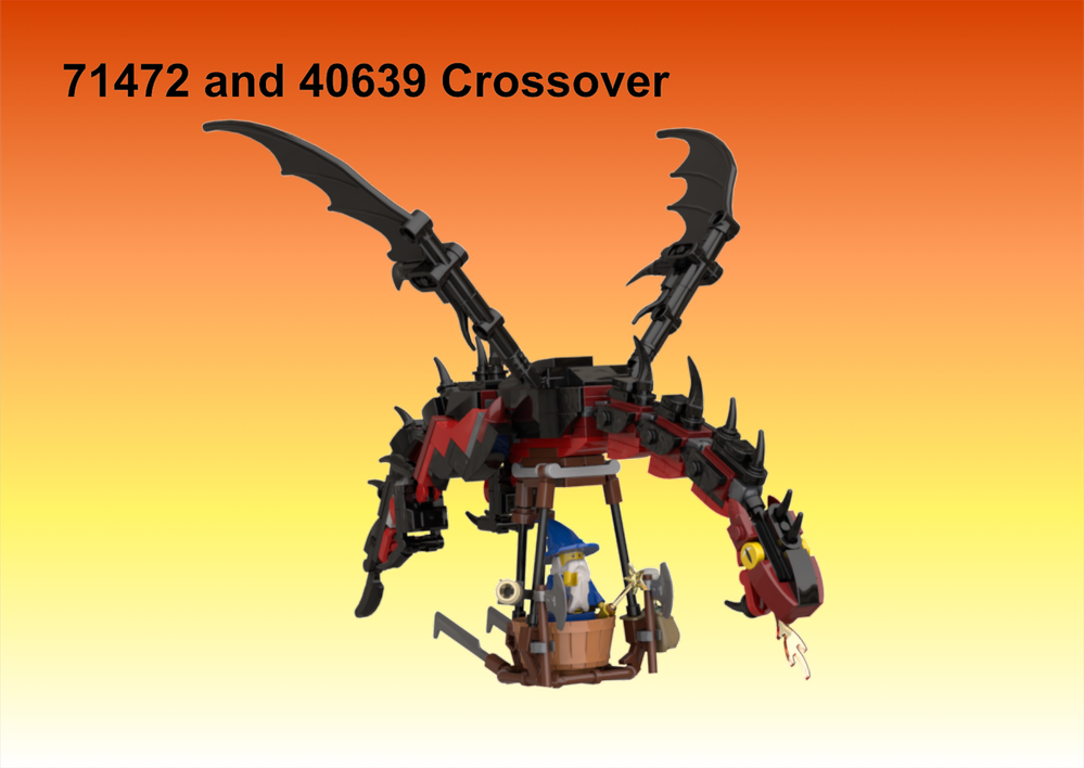 Lego 71472 & 40693 Castle crossover