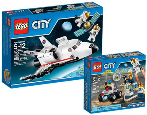 Lego Space Port Shuttle Collection