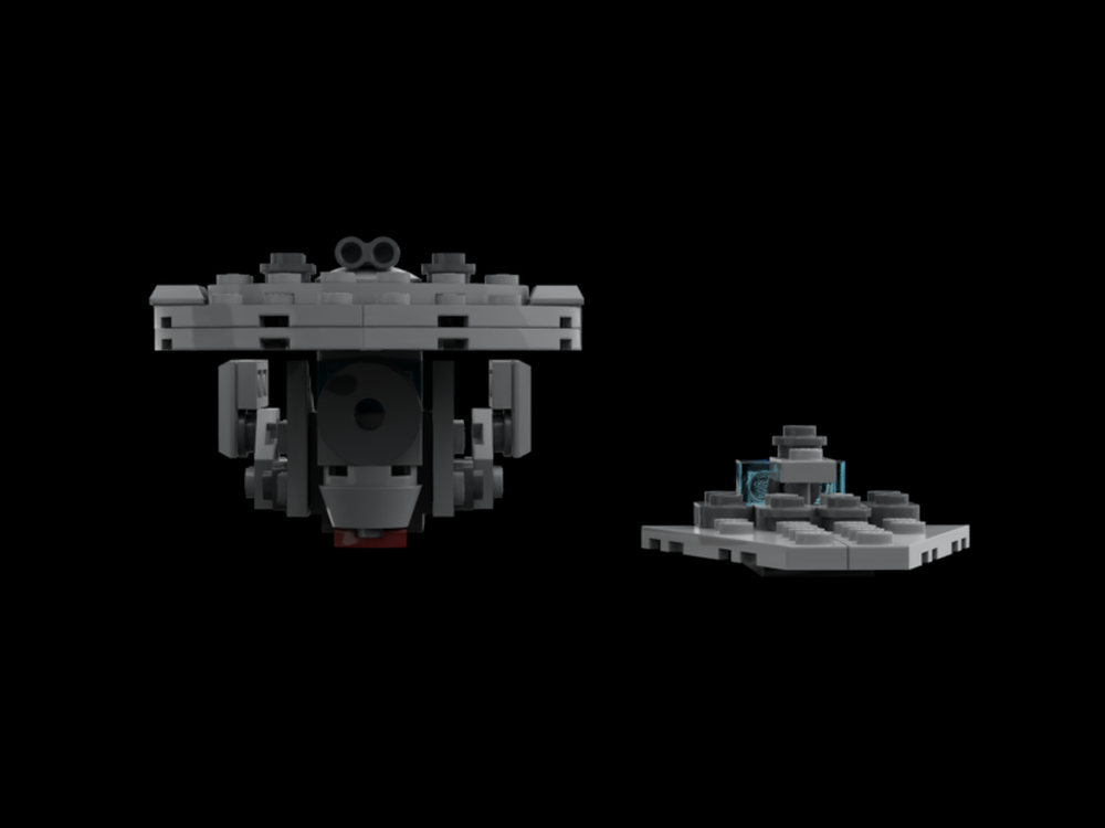 Lego Mini Enterprise + Stardestroyer