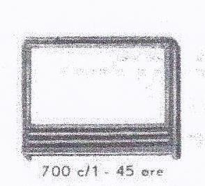 Lego Individual 1 x 6 x 4 Panorama Window (with glass)