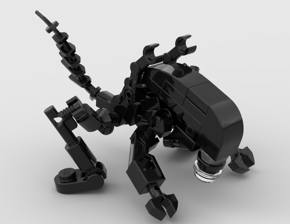 Lego posable xenomorph