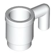 Lego Equipment Cup / Mug [Plain] / White