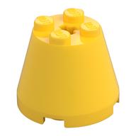 Lego Cone 3 x 3 x 2 / Yellow