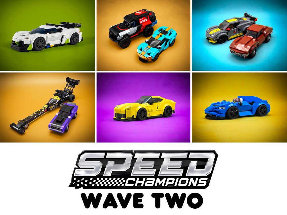 Lego Vehicle Pack - Speed Champions Pack #2