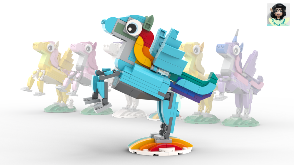 Lego 31140 Rainbow Dash