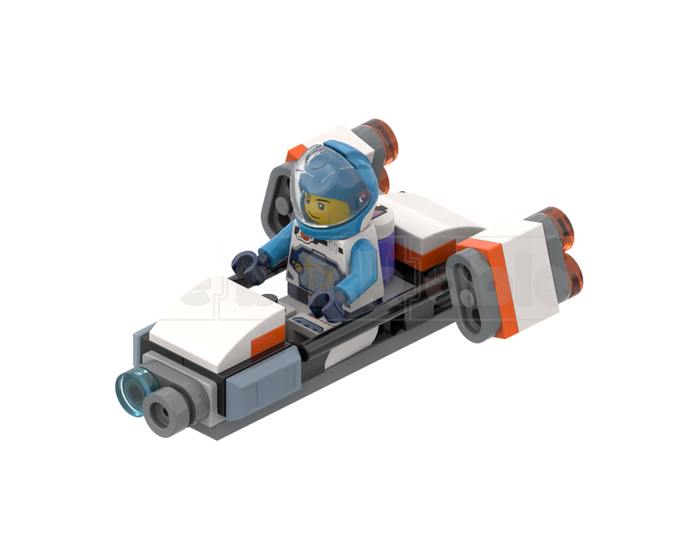 Lego Space Skiff - [952504-1 Modification]