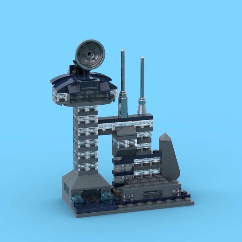 Lego Micro Airport - Control Tower