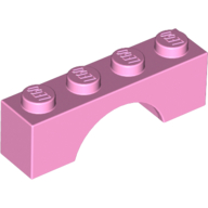 Lego Brick Arch 1 x 4 / Bright Pink