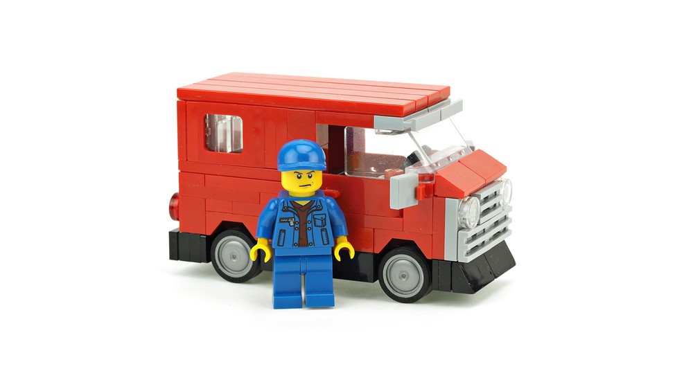 Lego Red van