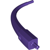 Lego Large Figure Tail / Horn / Dark Purple