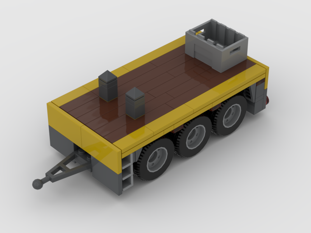 Lego Balast trailer for crane