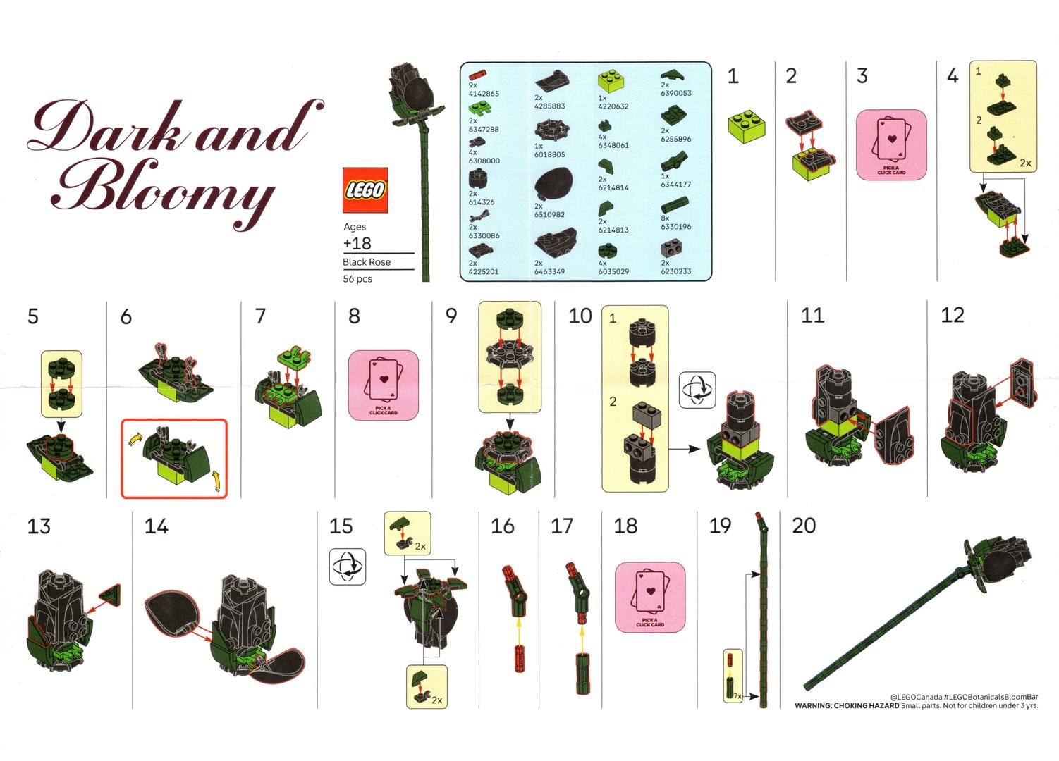 Lego Dark and Bloomy