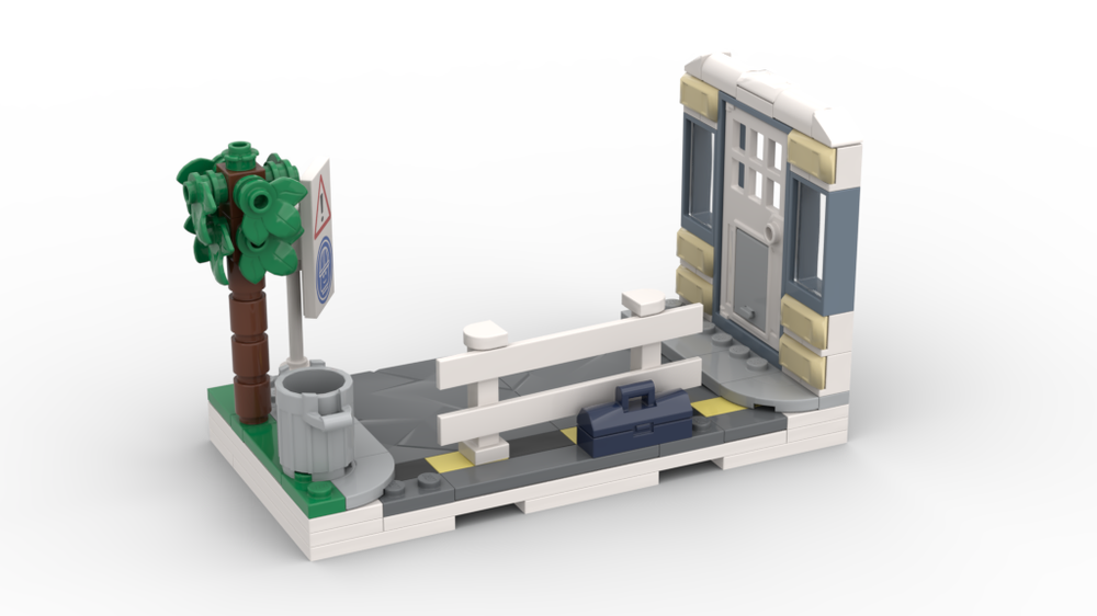 Lego Closed Road