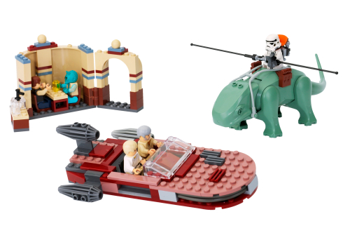 Lego Mos Eisley Cantina, Blue box